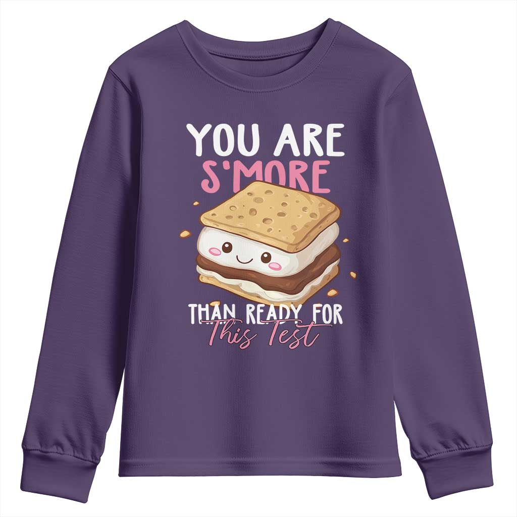 Funny You Are S'more Than Ready For This Test Youth Sweatshirt Test Day Teacher