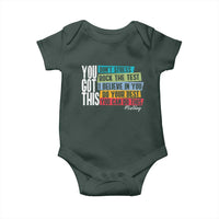 Funny Test Day You Got This Baby Onesie Don't Stress Rock The Test Teacher Testing Day