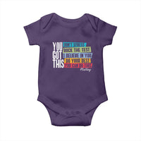 Funny Test Day You Got This Baby Onesie Don't Stress Rock The Test Teacher Testing Day