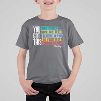 Funny Test Day You Got This T Shirt For Kid Don't Stress Rock The Test Teacher Testing Day