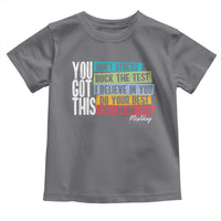 Funny Test Day You Got This Toddler T Shirt Don't Stress Rock The Test Teacher Testing Day