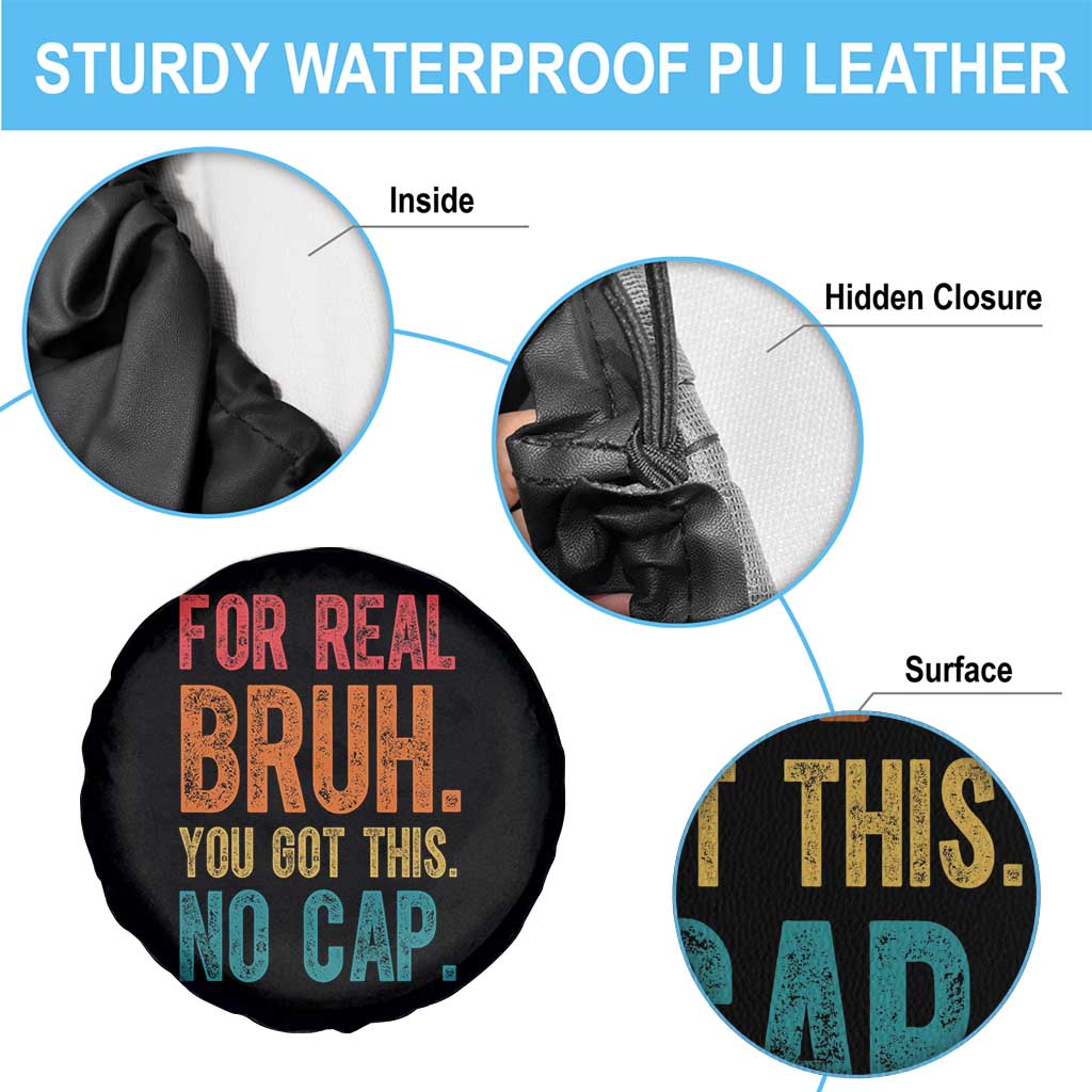 Funny Test Day For Real Bruh You Got This No Cap Spare Tire Cover Testing Day Motivation
