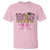 Funny Senior EST 2025 Graduation T Shirt Twenty Twenty Five Pink Bow
