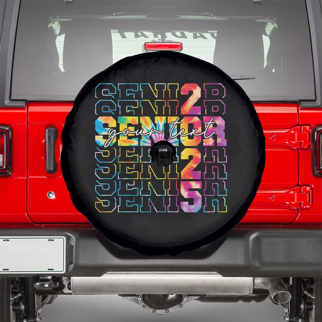Personalized Senior 2025 Spare Tire Cover Custom Text Class Of 2025 Graduation