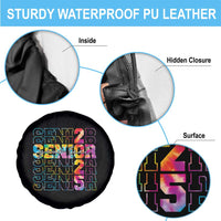 Personalized Senior 2025 Spare Tire Cover Custom Text Class Of 2025 Graduation