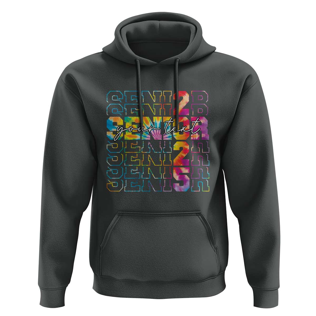 Personalized Senior 2025 Hoodie Custom Text Class Of 2025 Graduation