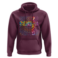 Personalized Senior 2025 Hoodie Custom Text Class Of 2025 Graduation