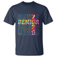 Personalized Senior 2025 T Shirt Custom Text Class Of 2025 Graduation