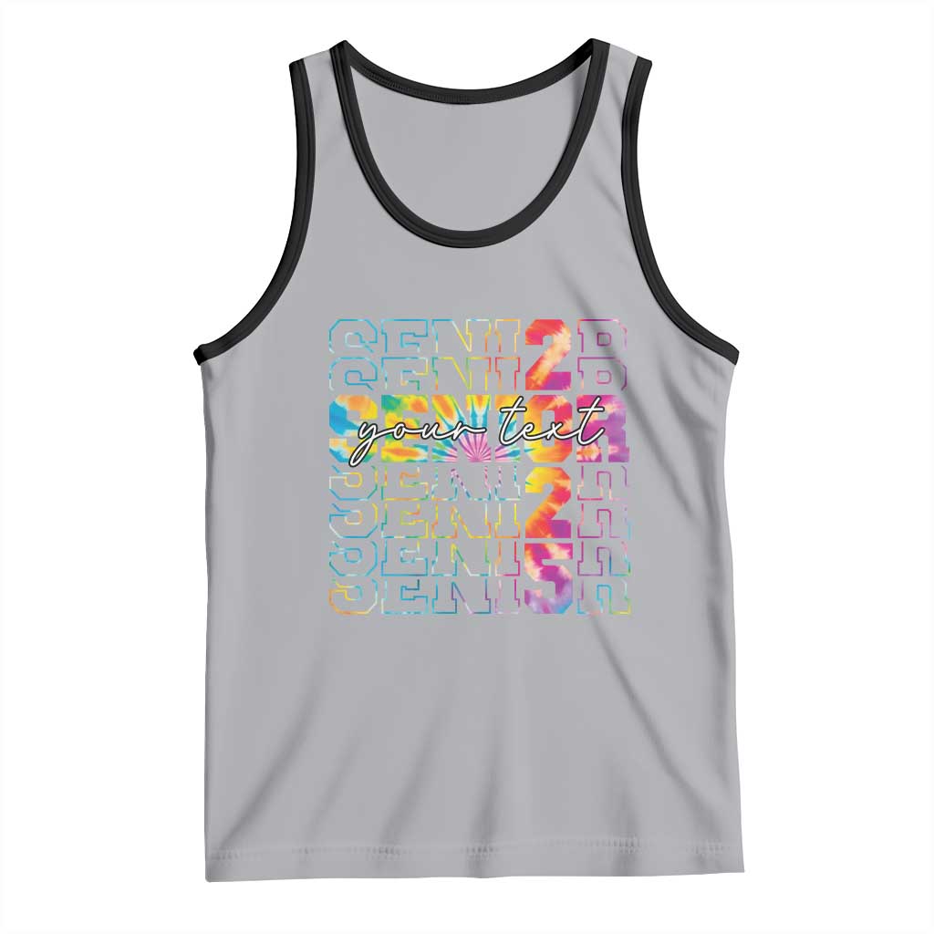 Personalized Senior 2025 Tank Top Custom Text Class Of 2025 Graduation