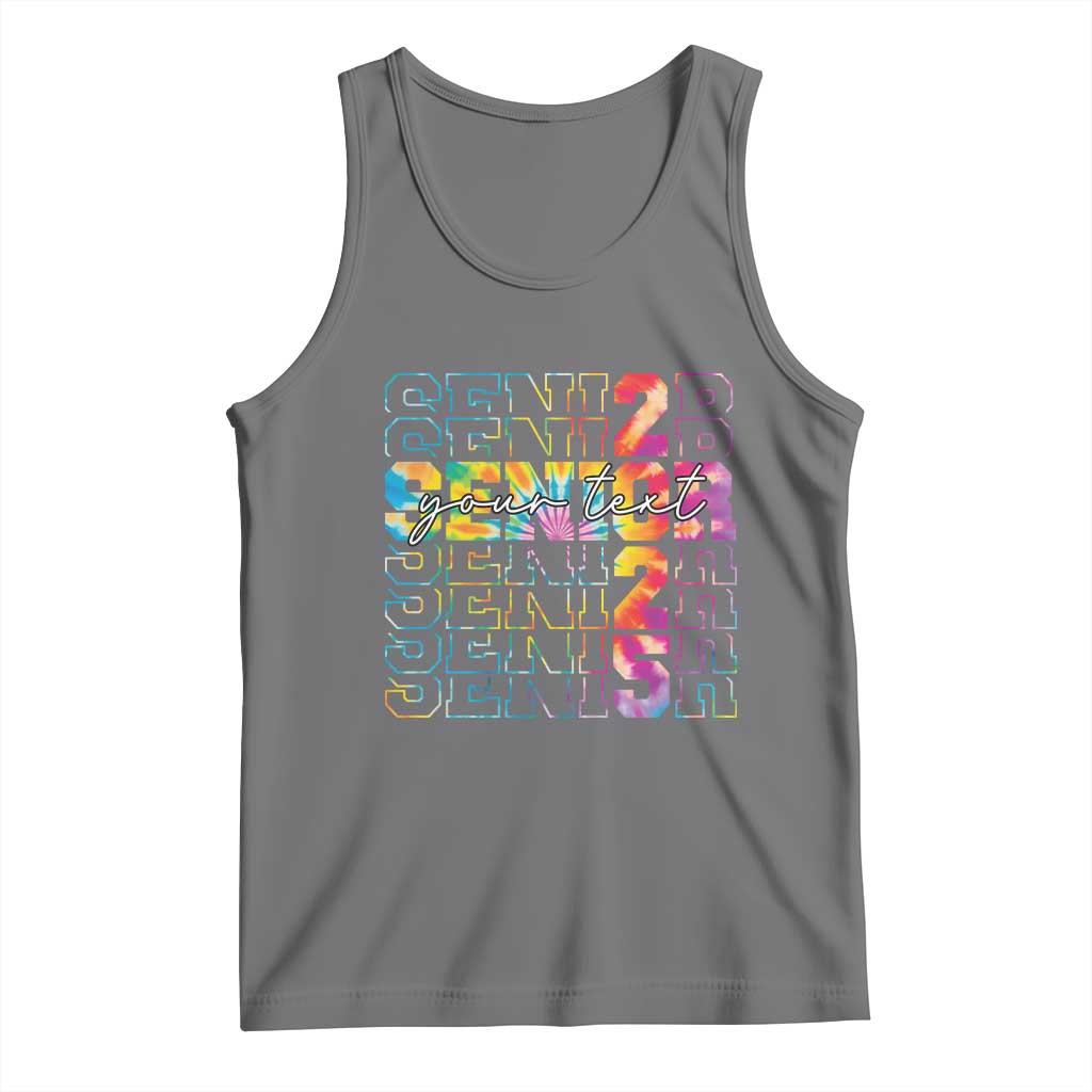 Personalized Senior 2025 Tank Top Custom Text Class Of 2025 Graduation