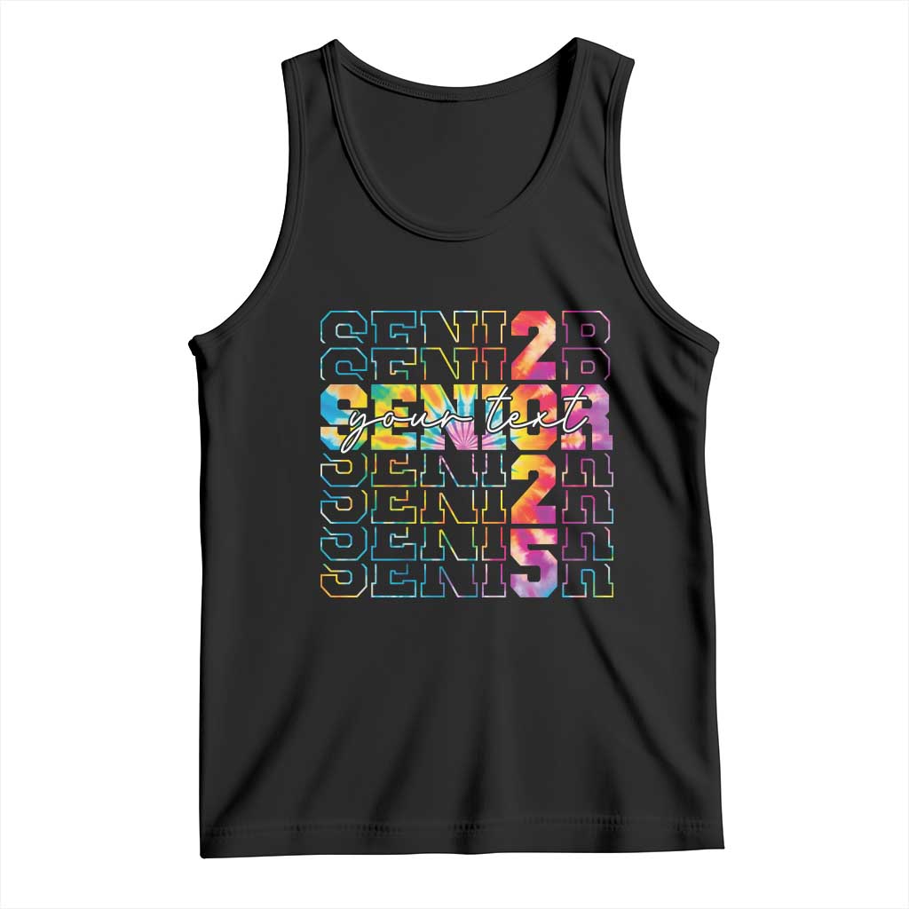 Personalized Senior 2025 Tank Top Custom Text Class Of 2025 Graduation