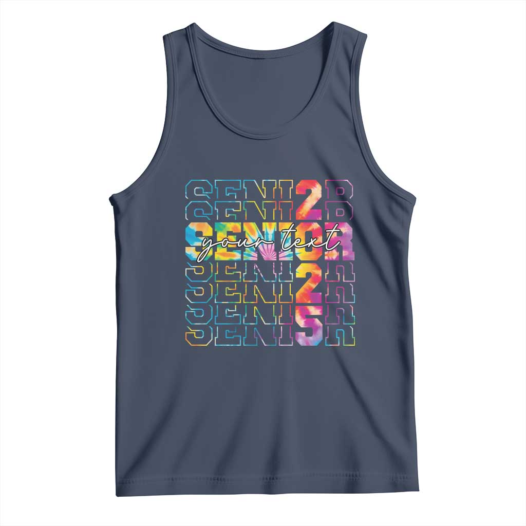 Personalized Senior 2025 Tank Top Custom Text Class Of 2025 Graduation