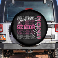Personalized Senior 2025 Spare Tire Cover Custom Text Class Of 2025 Graduation Glitter Print