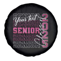 Personalized Senior 2025 Spare Tire Cover Custom Text Class Of 2025 Graduation Glitter Print
