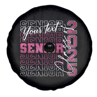 Personalized Senior 2025 Spare Tire Cover Custom Text Class Of 2025 Graduation Glitter Print