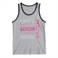 Personalized Senior 2025 Tank Top Custom Text Class Of 2025 Graduation Glitter Print