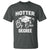 Funny Hotter By One Degree Graduation 2025 T Shirt