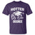 Funny Hotter By One Degree Graduation 2025 T Shirt