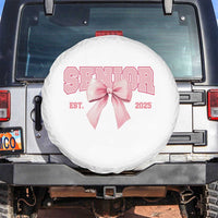 Funny Senior EST 2025 Graduation Coquette Spare Tire Cover