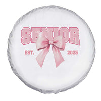 Funny Senior EST 2025 Graduation Coquette Spare Tire Cover