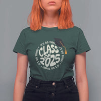 Class Of 2025 It's Go Time T Shirt For Women Graduation Seniors 2025