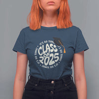 Class Of 2025 It's Go Time T Shirt For Women Graduation Seniors 2025