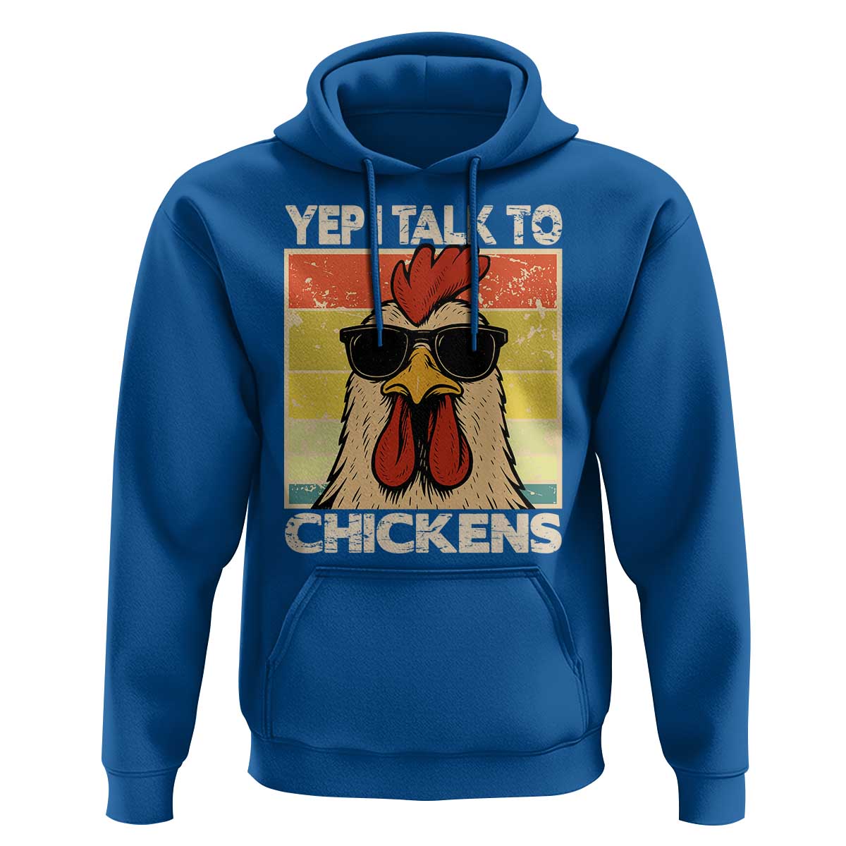 Funny Yep I Talk To Chickens Hoodie Chicken Buffs Farmyard Animal Lover