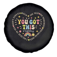 Funny Test Day You Got This Spare Tire Cover Testing Day Rock The Test Do Your Best Heart