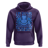 I Wear Blue For Child Abuse Awareness Month Hoodie