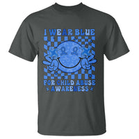 I Wear Blue For Child Abuse Awareness Month T Shirt