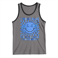 I Wear Blue For Child Abuse Awareness Month Tank Top