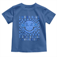 I Wear Blue For Child Abuse Awareness Month Toddler T Shirt
