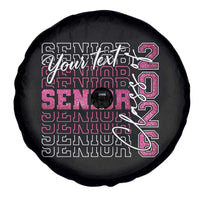 Personalized Senior 2026 Spare Tire Cover Custom Text Class Of 2026 Graduation Glitter Print - Wonder Print Shop