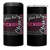Personalized Senior 2026 4 in 1 Can Cooler Tumbler Custom Text Class Of 2026 Graduation Glitter Print - Wonder Print Shop