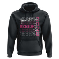 Personalized Senior 2026 Hoodie Custom Text Class Of 2026 Graduation Glitter Print - Wonder Print Shop