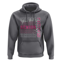 Personalized Senior 2026 Hoodie Custom Text Class Of 2026 Graduation Glitter Print - Wonder Print Shop