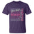 Personalized Senior 2026 T Shirt Custom Text Class Of 2026 Graduation Glitter Print - Wonder Print Shop