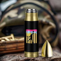 Basketball Ice Cream Drip American Flag Youth Players Bullet Tumbler