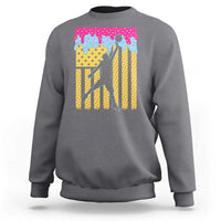 Basketball Ice Cream Drip American Flag Youth Players Sweatshirt