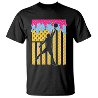 Basketball Ice Cream Drip American Flag Youth Players T Shirt