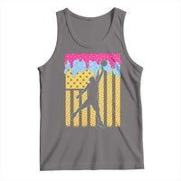 Basketball Ice Cream Drip American Flag Youth Players Tank Top
