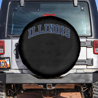 Illinois Sports Fan Vintage Bold Throwback IL State Spare Tire Cover