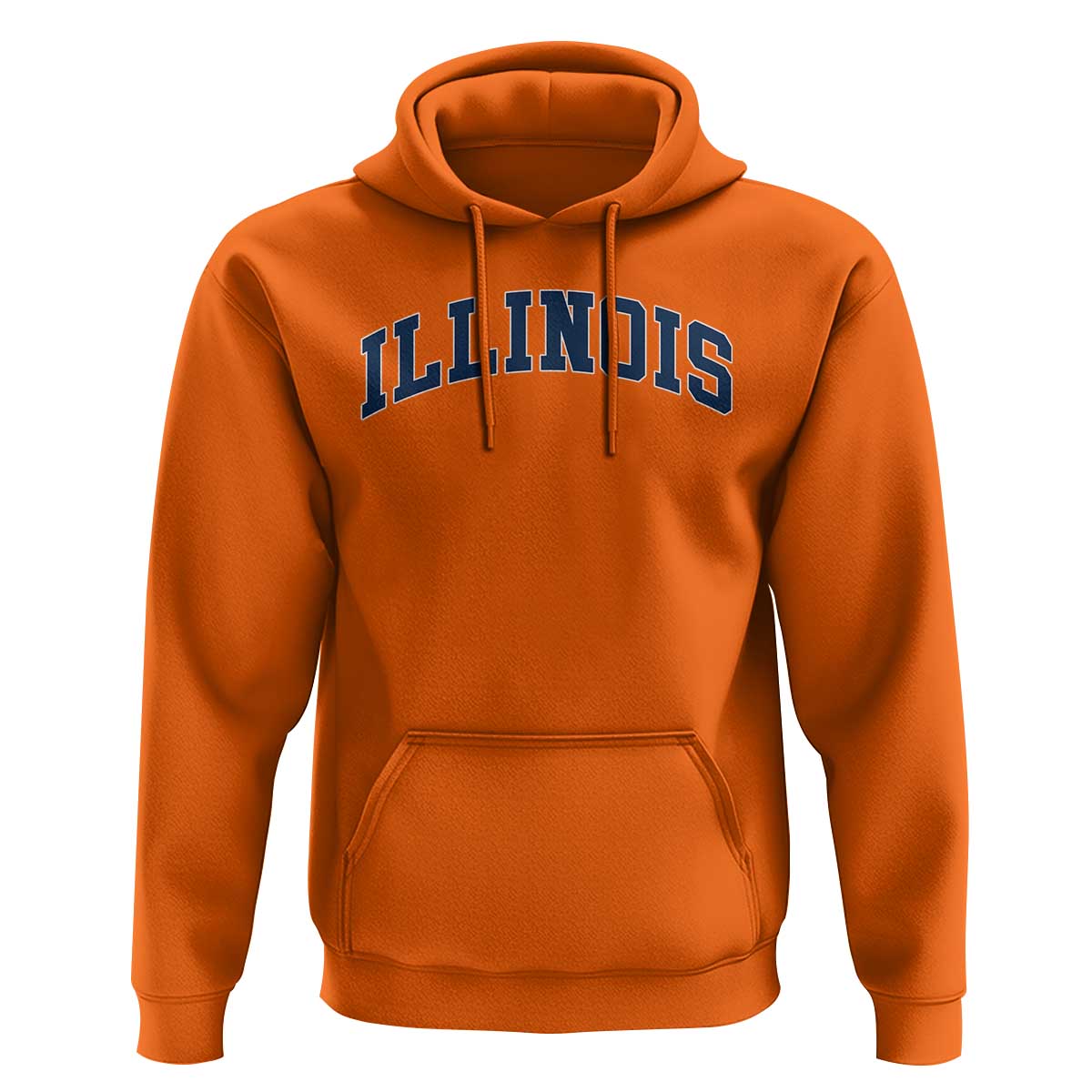 Illinois Sports Fan Vintage Bold Throwback IL State Hoodie