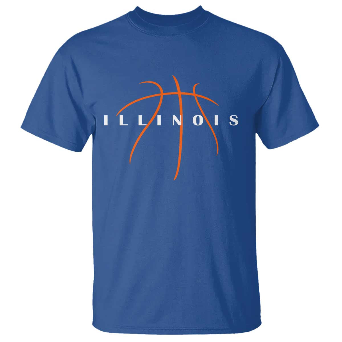 Illinois Fan Basketball Grooves Graphic IL State T Shirt
