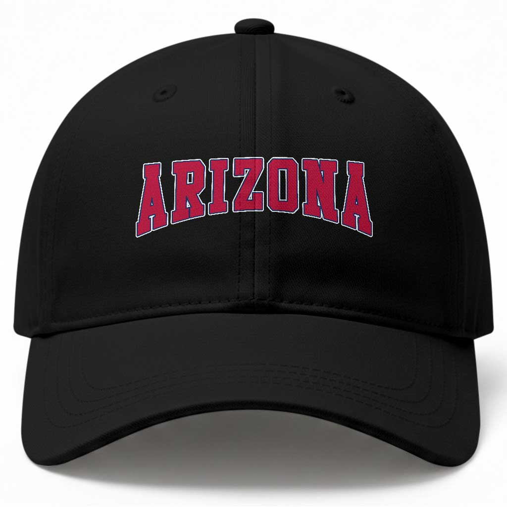 Arizona Sports Fan Vintage Bold Throwback AZ State Baseball Cap