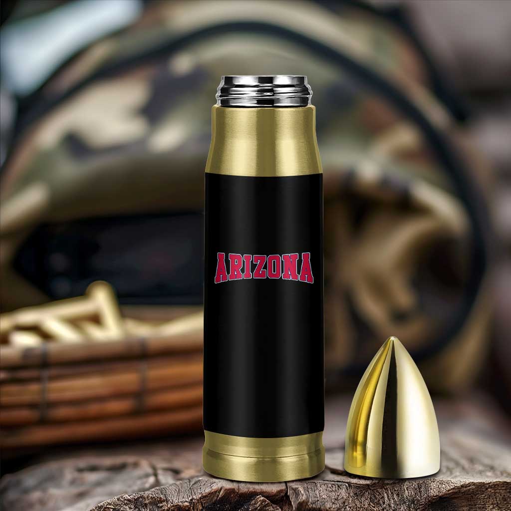 Arizona Sports Fan Vintage Bold Throwback AZ State Bullet Tumbler