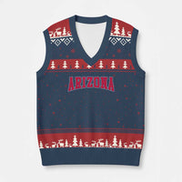 Arizona Sports Fan Vintage Bold Throwback AZ State V-Neck Knit Sweater Vest