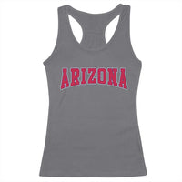 Arizona Sports Fan Vintage Bold Throwback AZ State Racerback Tank Top