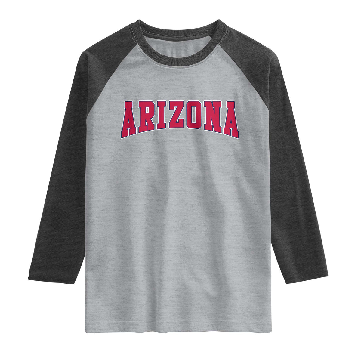 Arizona Sports Fan Vintage Bold Throwback AZ State Raglan Shirt