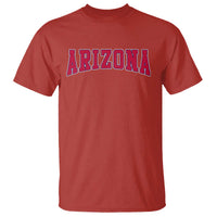 Arizona Sports Fan Vintage Bold Throwback AZ State T Shirt